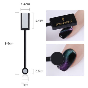 Magnetic Stick Nail Tools for Cat Eye Gel Polish Magnetic Pen Strong Magic 3D DIY Phantom Effect DIY Magnetic Board - MOUALHANE