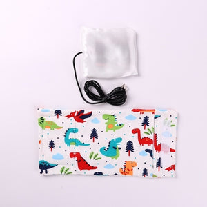 USB Milk Water Warmer Travel Stroller Insulated Bag Portable Baby Nursing Bottle Heater Cover Baby Food Warmer Bottle Warmer - MOUALHANE