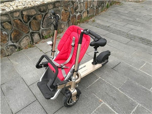 electric 50km taga bike stroller mother baby e scooter - MOUALHANE