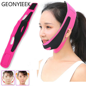 Double Chin Face Bandage Slim Lift Up Anti Wrinkle Mask Strap Band V Face Line Belt Women Slimming Thin Facial Beauty Tool - MOUALHANE