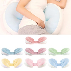 Pregnant Women Pillow Waist Side Sleep Pillow Stomach Lift U-shaped Pillow Multi-function Pillows Pregnancy Side Sleeper - MOUALHANE