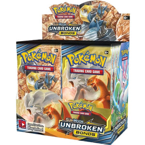 324Pcs Pokemon TCG: Sun & Moon Unbroken Bonds Booster Box Trading Card Game - MOUALHANE