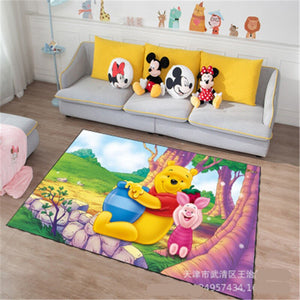 Disney Cartoon Winnie Carpet Mat Kids Boys Girls Game Mat Bedroom Kitchen Carpet Indoor Bathroom Mat Gift - MOUALHANE