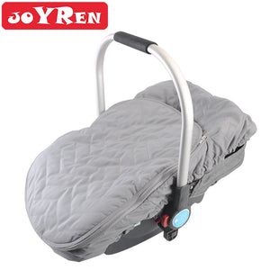 Baby Car Seat Cover Zipper Opening Infant Carseat Canopy Keeps Your Baby Toasty in Cold Winter - MOUALHANE