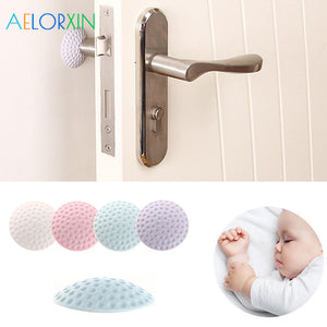 4Pcs/Lot Protection Baby Safety Shock Security Card Door Stopper Baby Newborn Care Children's Safety Child Lock Protection - MOUALHANE