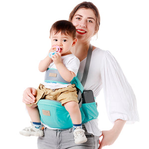 Ergonomic Baby Sling Carrier Walkers Waist Stool Kangaroo Front Facing Newborn Hip Seat Infant Carrier Wrap Pouch Holder Hipseat - MOUALHANE