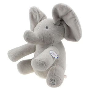 Wholesale Elephant Plush Toy Sing And Play Elephant Plush Stuffed Toys Interactive Funny Baby Doll Cute Animal Electronic Toys - MOUALHANE