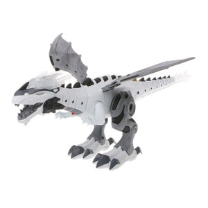 Amazing Spray Electric Dinosaur Toy Walking Spray LED Light Up Sound Dinosaur Toy Dinosaur Robot Model Boy toys - MOUALHANE