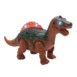 Electronical Dinosaur Robot Walking Toy With Sound Light Intelligent LED Light Up Dinosaurs Electric Model Toys For Kids Gift - MOUALHANE