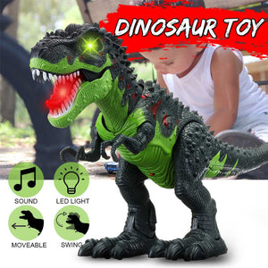 Electric toys Sound and walking Dinosaur with LED Light for Child Toy Gift Fine Electronic Dinosaur Toys - MOUALHANE