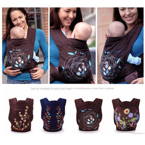 High Quality 4 Designs Mei Tai Baby Carrier / Fashion Pattern Design Baby Sling / Ergonomic Baby Carrier For 0-3 Years Infant - MOUALHANE