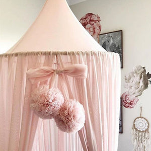 Baby Room Decoration Garland Ball Garland Bunting for Wedding or Party Children's Room Mosquito Net Crib Net Accessories - MOUALHANE