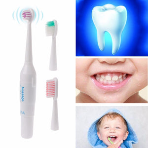 Kids Professional Oral Care Clean Electric Teeth Brush Power Baby Toothbrush - MOUALHANE