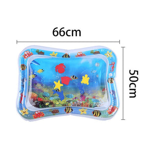 Inflatable Infants Tummy Time Activity Mat Baby Play Water Mat Toys for Kids Mat Summer Swimming Beach Pool Game Baby Gyms Mat - MOUALHANE