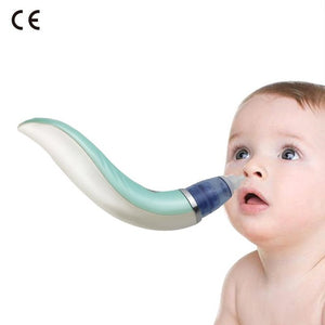 Baby Nasal Aspirator Electric Safe Hygienic Nose Cleaner 5 Speed Adjustable USB Rechargeable Portable For Newborns Nose Clean - MOUALHANE
