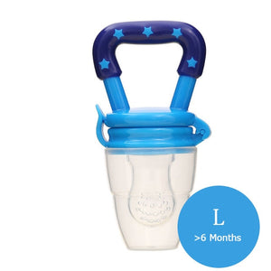 1Pcs Fresh Food Nibbler Baby Pacifiers Feeder Kids Fruit Feeder Nipples Feeding Safe Baby Supplies Nipple Teat Pacifier Bottles - MOUALHANE